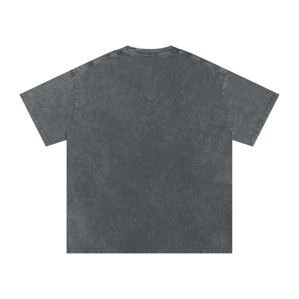 Mrs.MaryMack Snow Washed Oversized Cotton T-Shirt