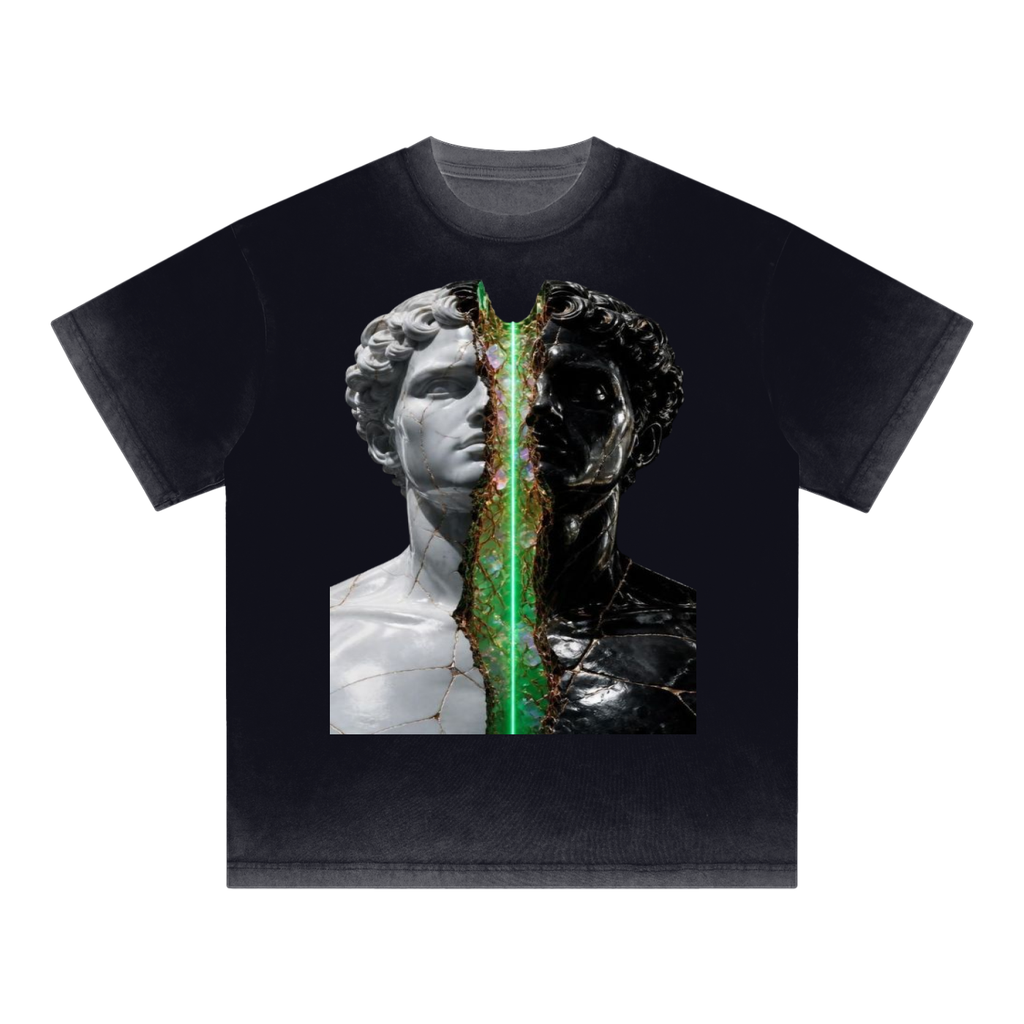 Reverse Dyed Loose Cotton T-Shirt