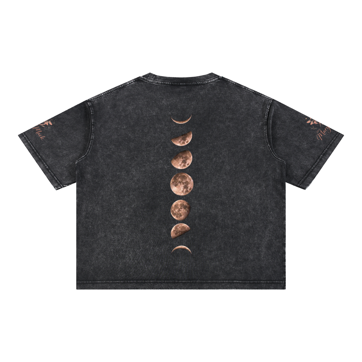 Mineral Wash Boxy Cotton T-Shirt|Mrs.MaryMack