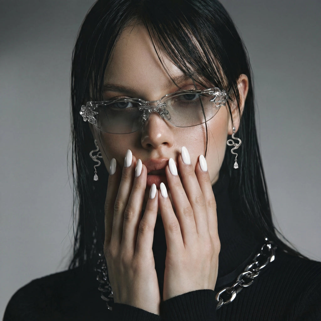 Serpentine Crystal Drops | Mrs.MaryMack