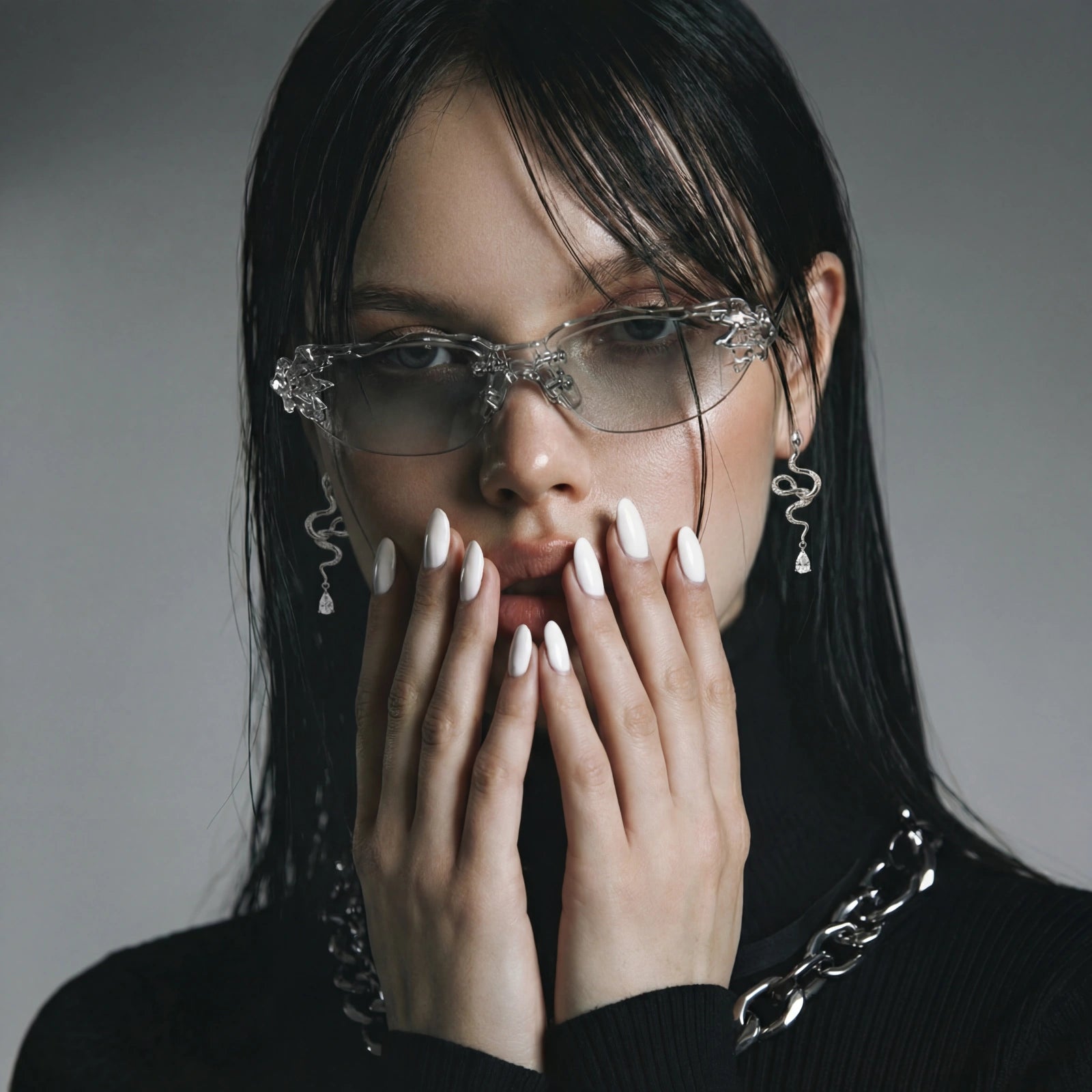 Serpentine Crystal Drops | Mrs.MaryMack