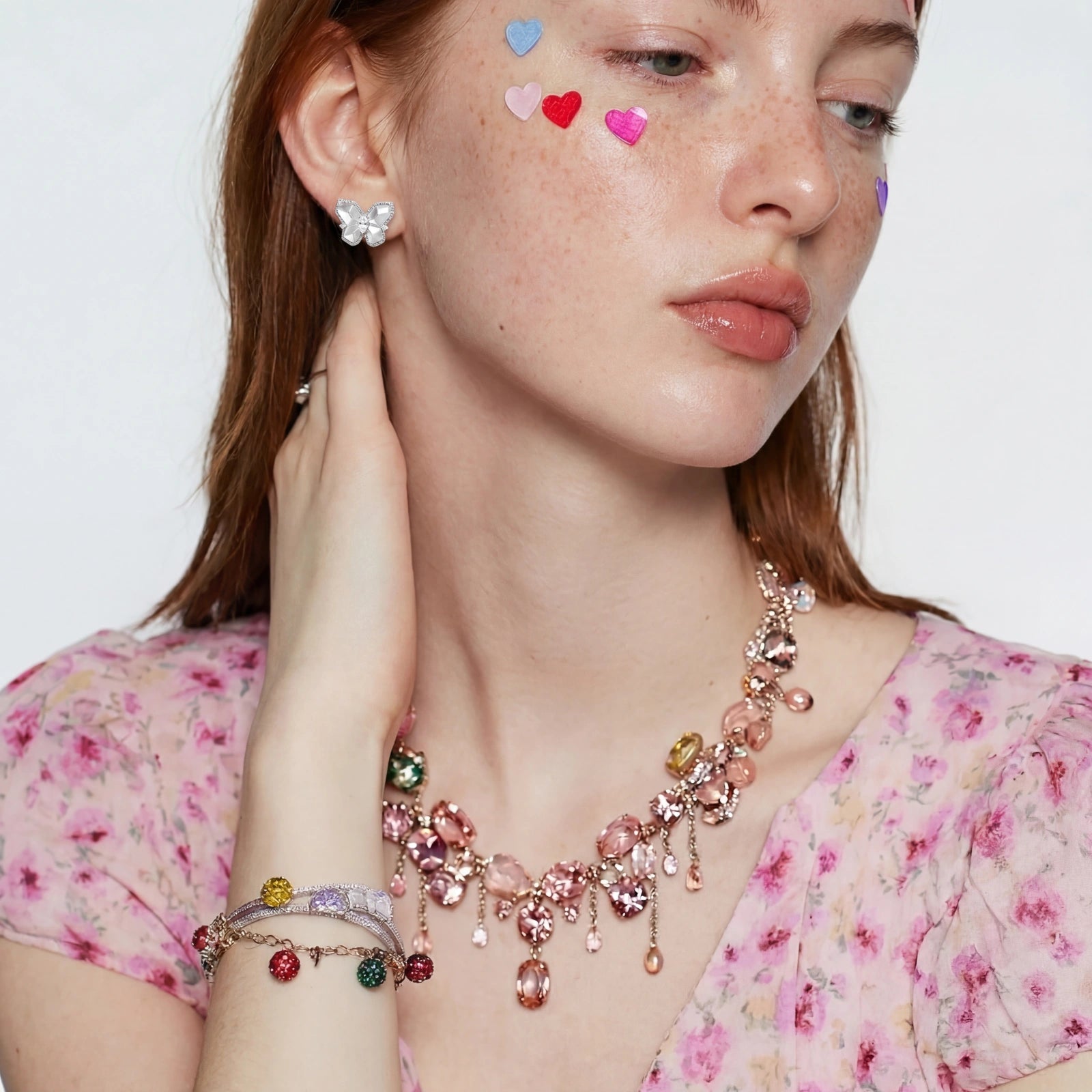 Crystal Butterfly Studs | Mrs.MaryMack