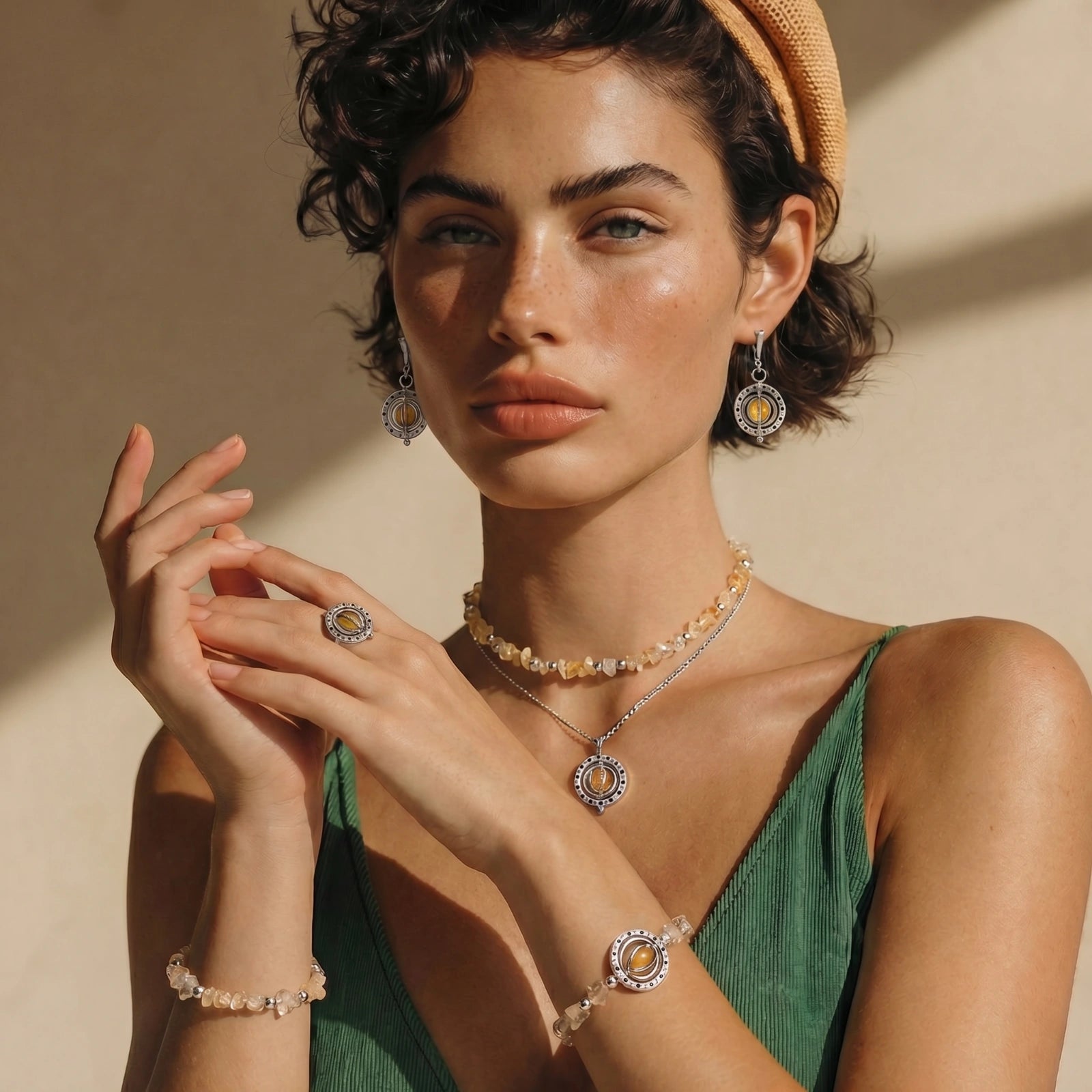 Cosmic Citrine Jewelry Set | Mrs.MaryMack