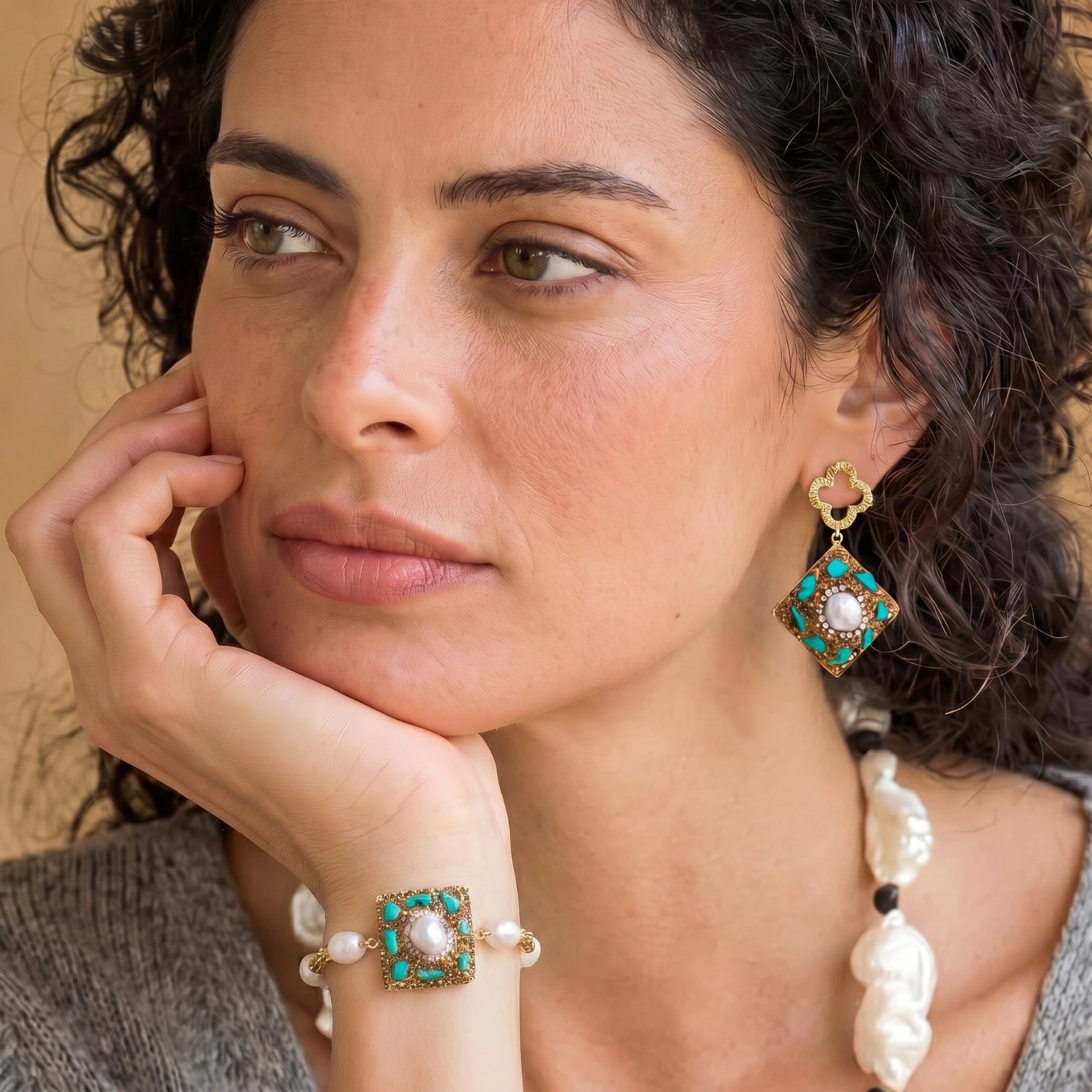 Moroccan Dreams Drop Earrings | Mrs.MaryMack