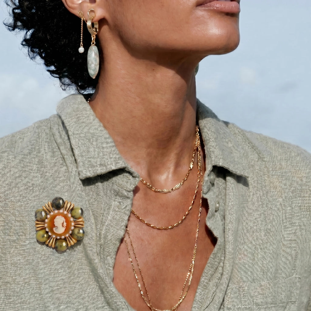 Empress Cameo Brooch | Mrs.MaryMack