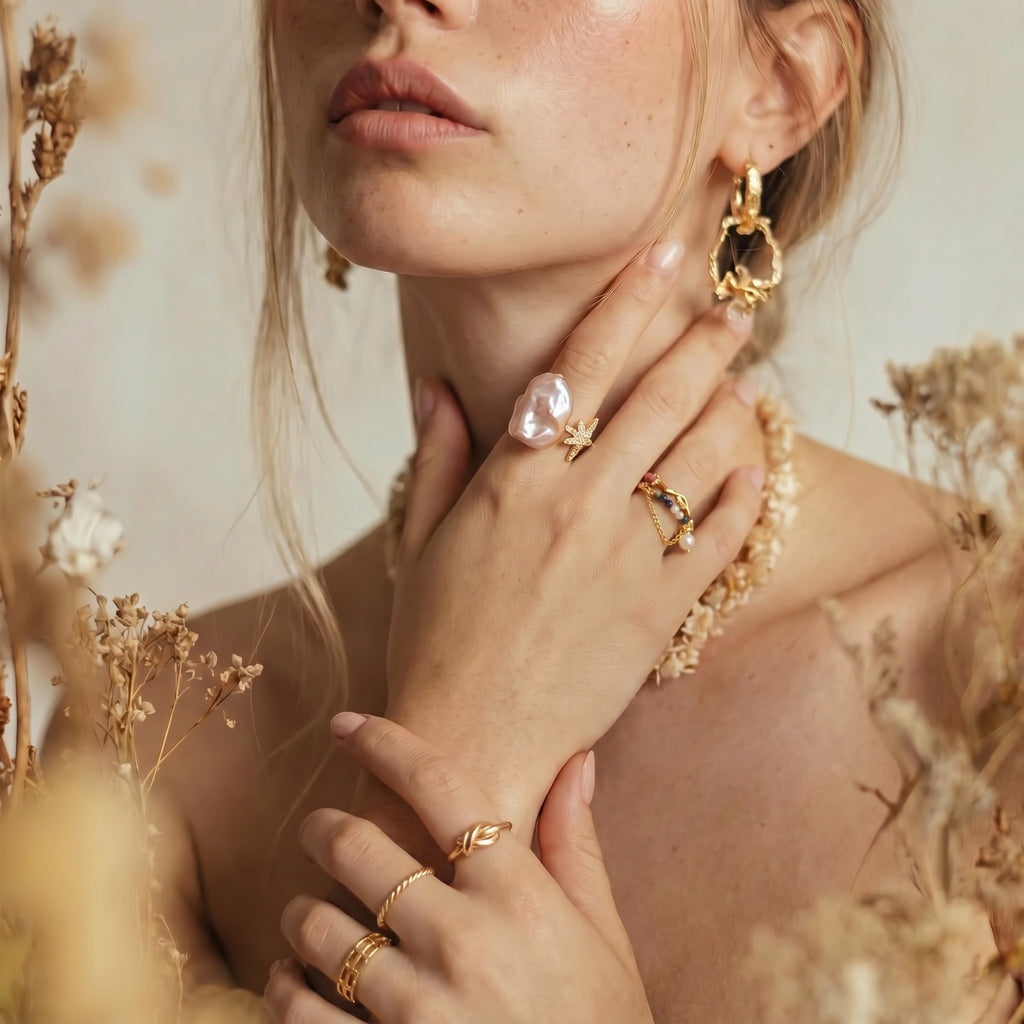 Starlit Pearl Dreams Ring | Mrs.MaryMack