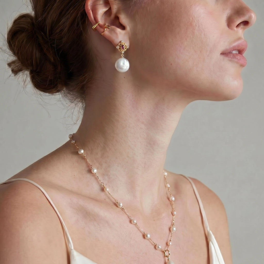 Royal Garden Pearl Drops | Mrs.MaryMack