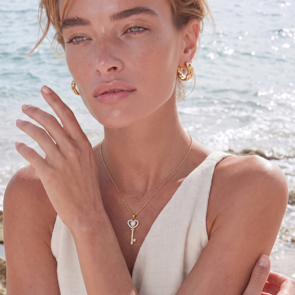 Secret Heart Key Necklace | Mrs.MaryMack