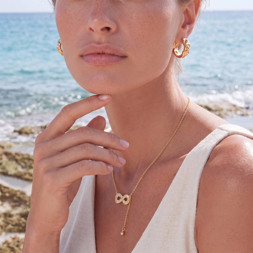 Infinity Sparkle Necklace | Mrs.MaryMack