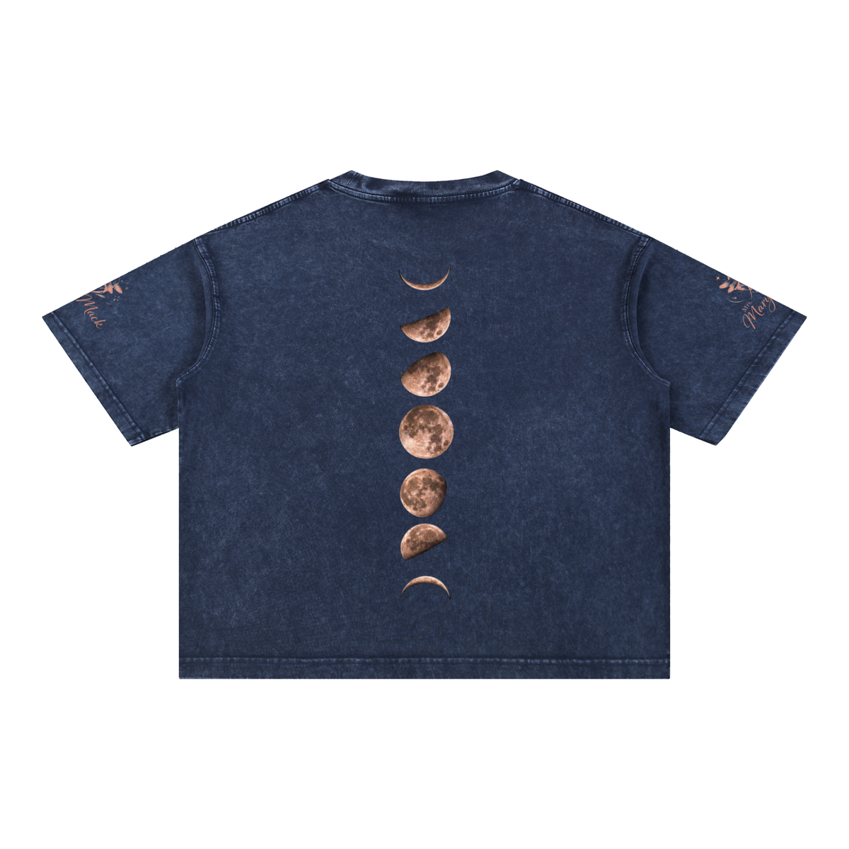 Mineral Wash Boxy Cotton T-Shirt|Mrs.MaryMack