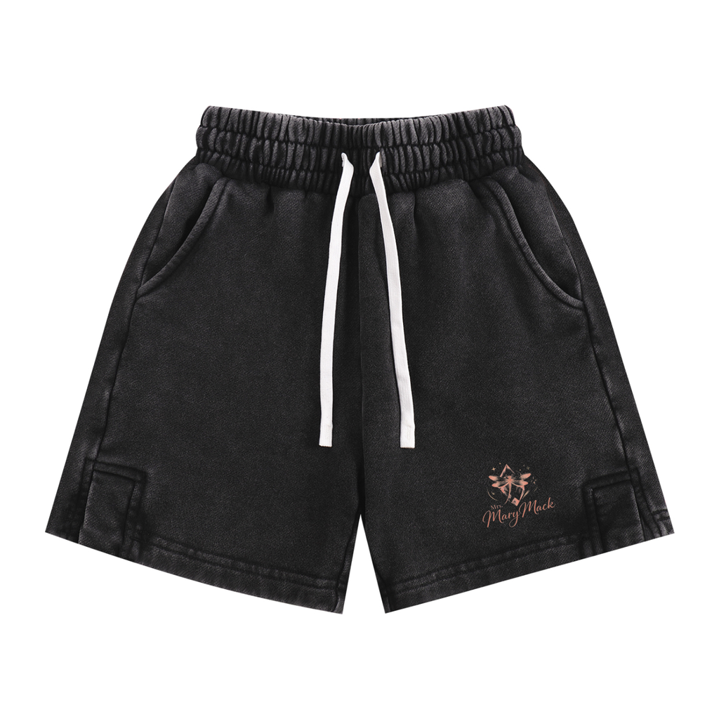 Snow Washed Kids' Shorts|Mrs.MaryMack