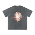 Mrs.MaryMack Snow Washed Oversized Cotton T-Shirt