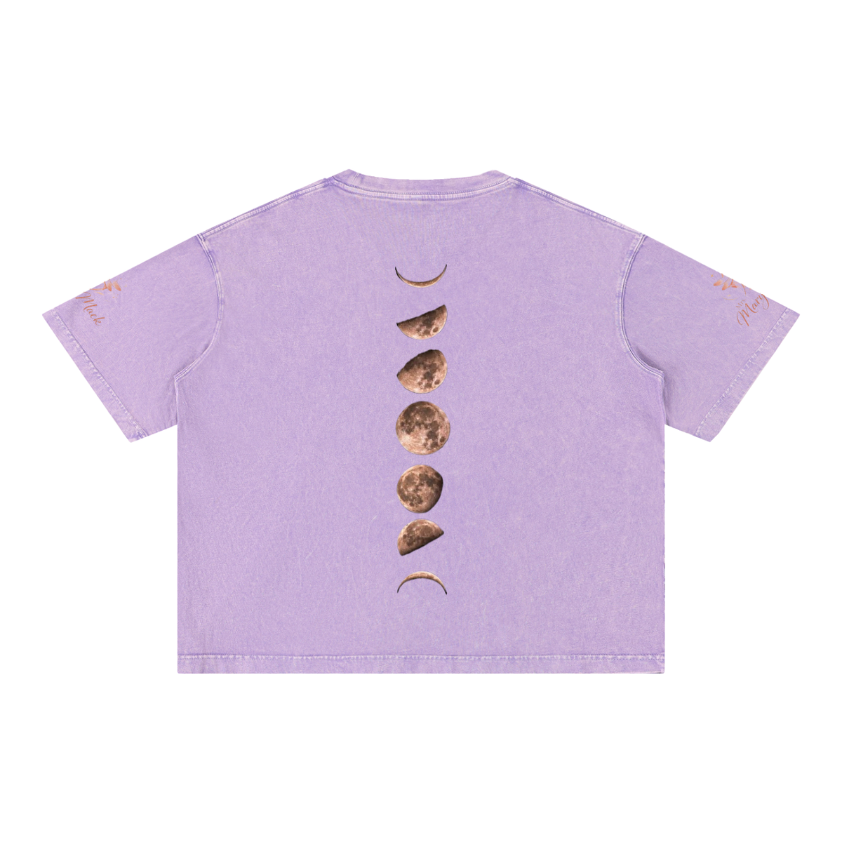 Mineral Wash Boxy Cotton T-Shirt|Mrs.MaryMack