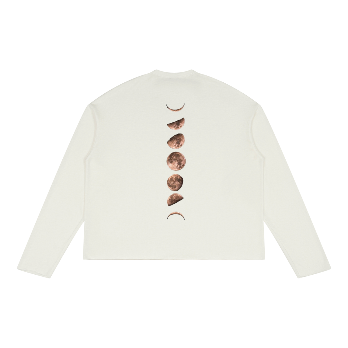 Unisex Raw Edge Long Sleeve T-Shirt|Mrs.MaryMack