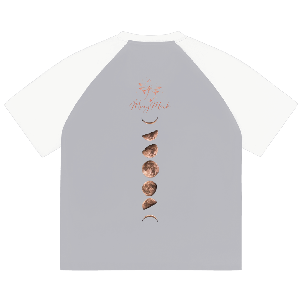 Color-Blocked Raglan Sleeve T-Shirt|Mrs.MaryMack