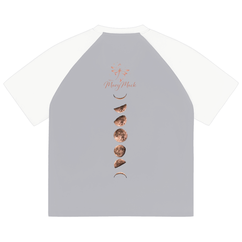 Color-Blocked Raglan Sleeve T-Shirt|Mrs.MaryMack