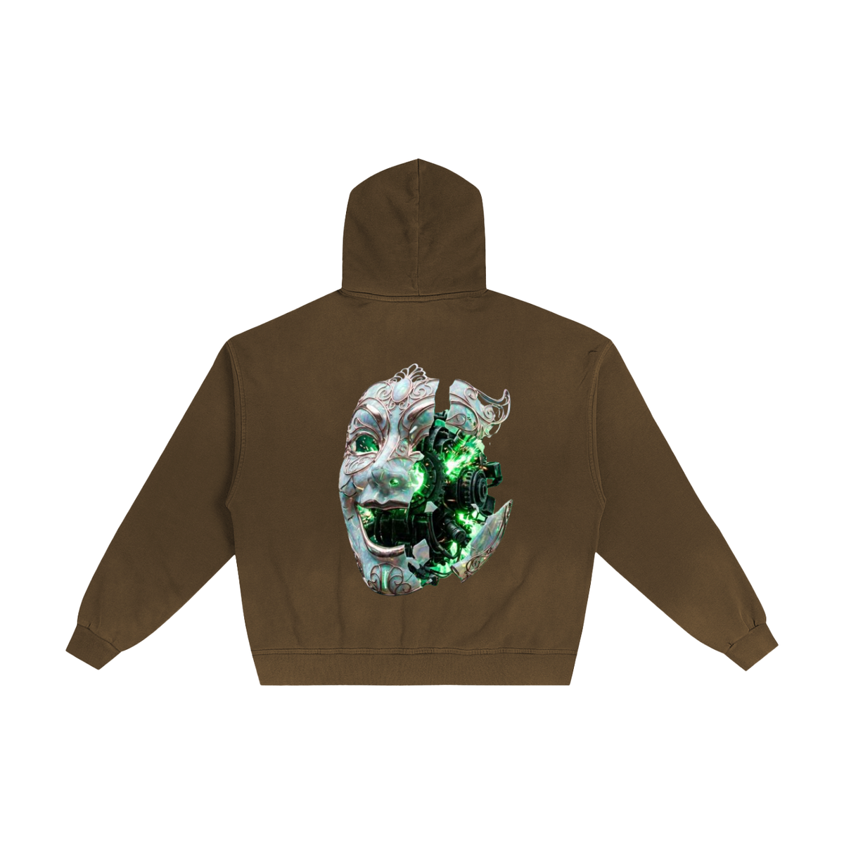 Hand-Frayed Sunfade Zip Hoodie|Mrs.MaryMack
