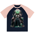 Color-Blocked Raglan Sleeve T-Shirt|Mrs.MaryMack