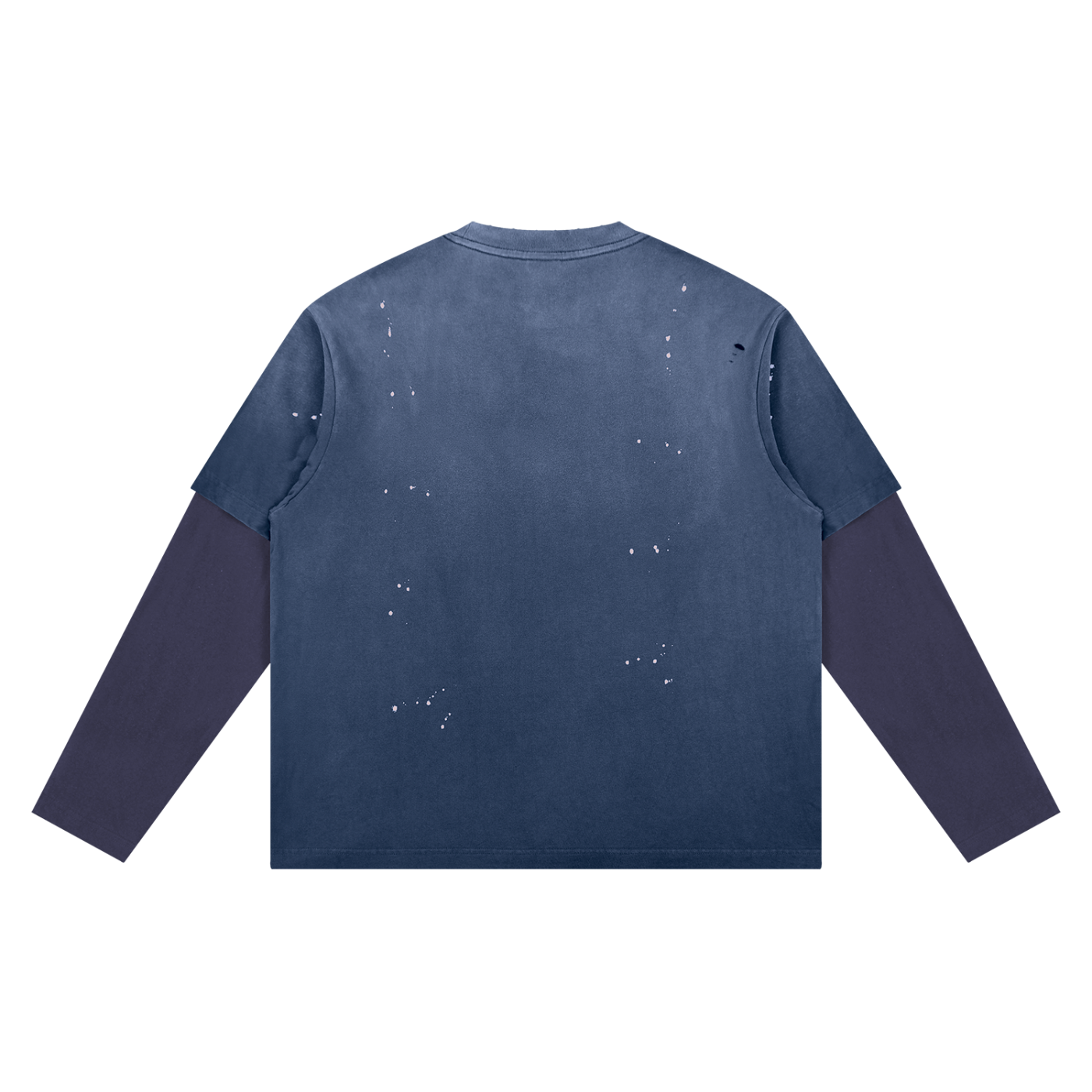 Unisex Vintage Wash Distressed Layer T-Shirt|Mrs.MaryMack