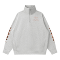Quarter-Zip Drop Shoulder Sweatshirt|Mrs.MaryMack
