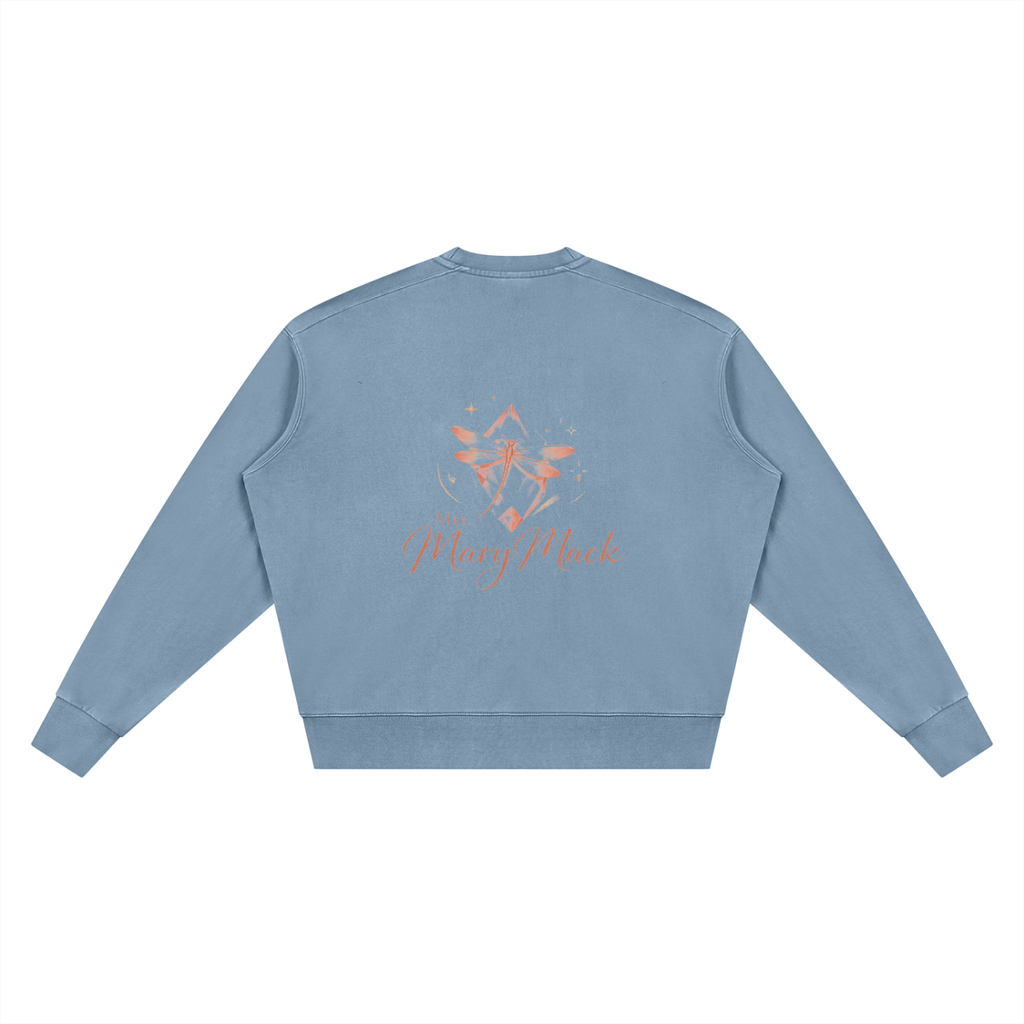 Unisex Vintage Wash Crewneck Sweatshirt|Mrs.MaryMack