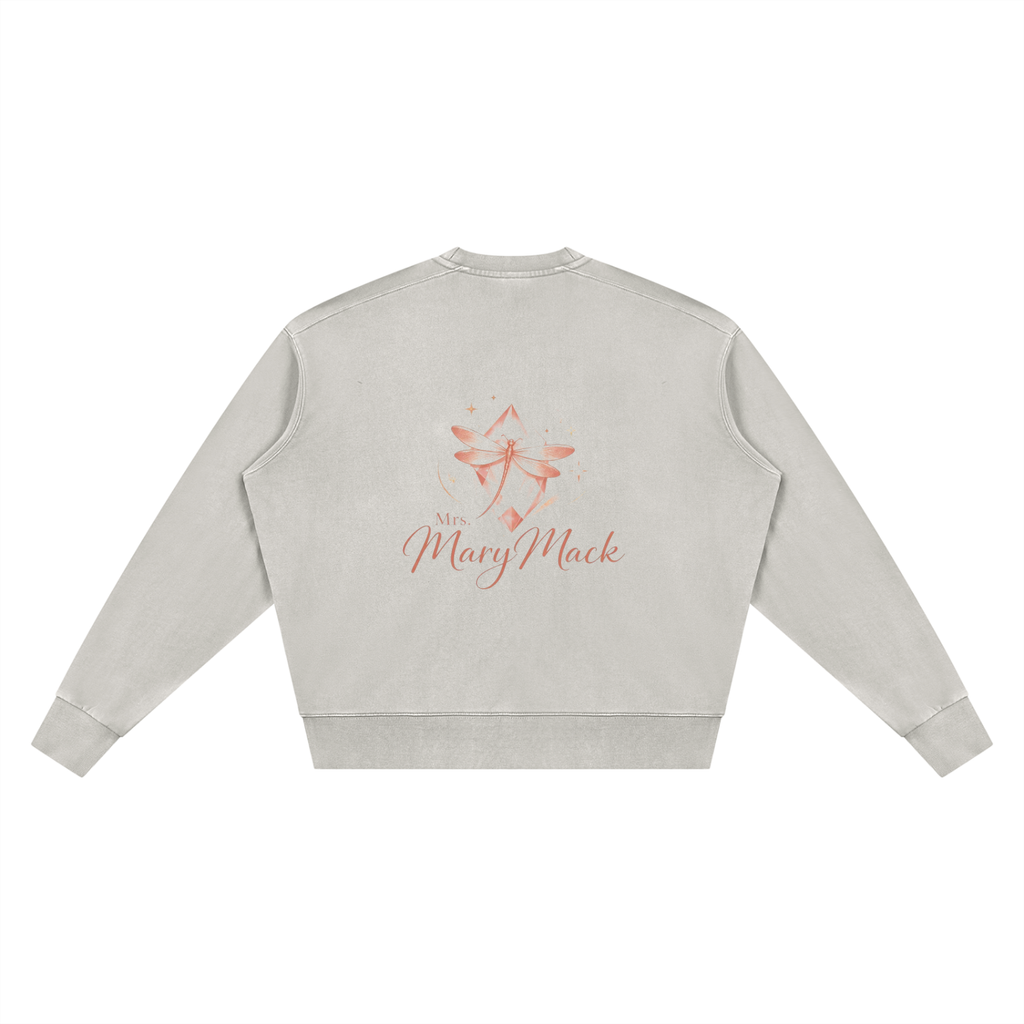 Unisex Vintage Wash Crewneck Sweatshirt|Mrs.MaryMack