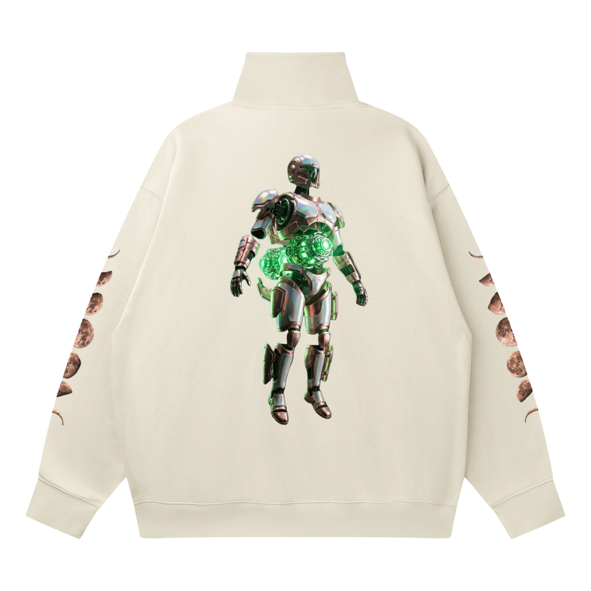 Quarter-Zip Drop Shoulder Sweatshirt|Mrs.MaryMack