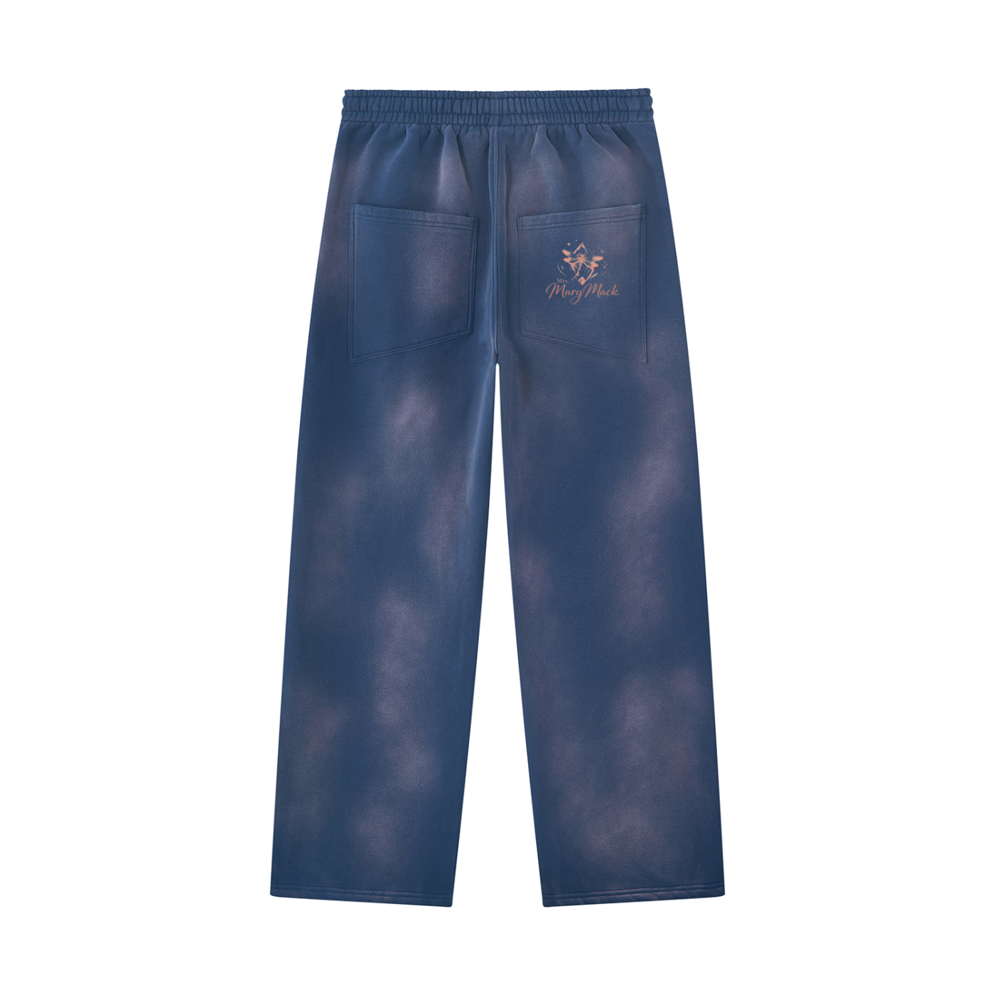 Unisex Sunfade Wide Leg Fleece Sweatpants