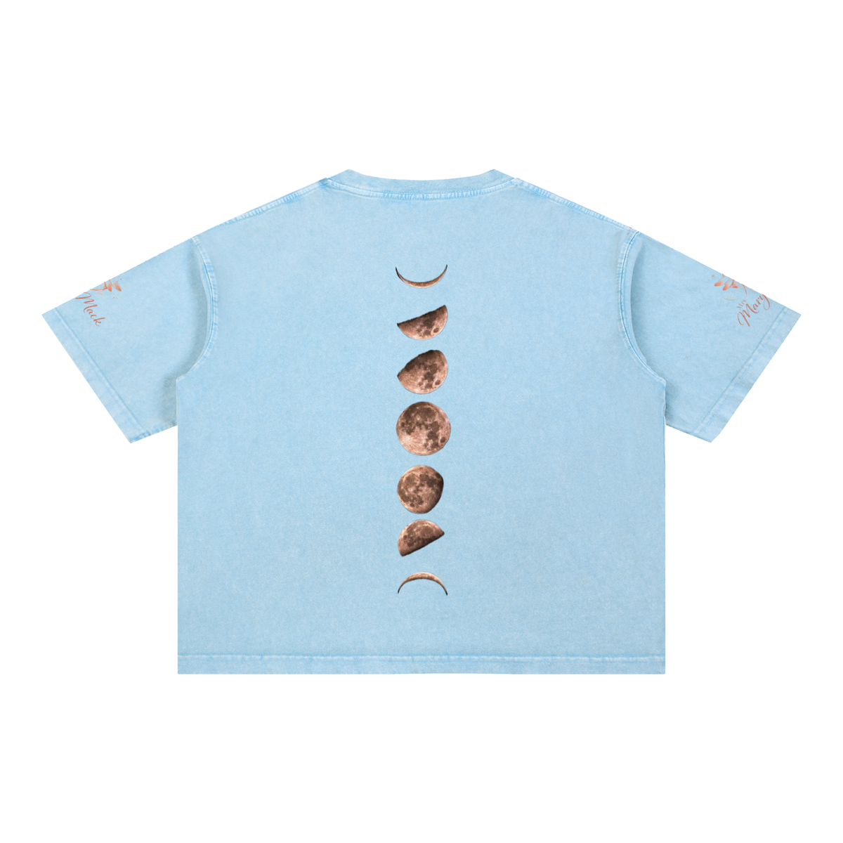 Mineral Wash Boxy Cotton T-Shirt|Mrs.MaryMack