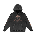 Snow Washed Loose Cotton Hoodie