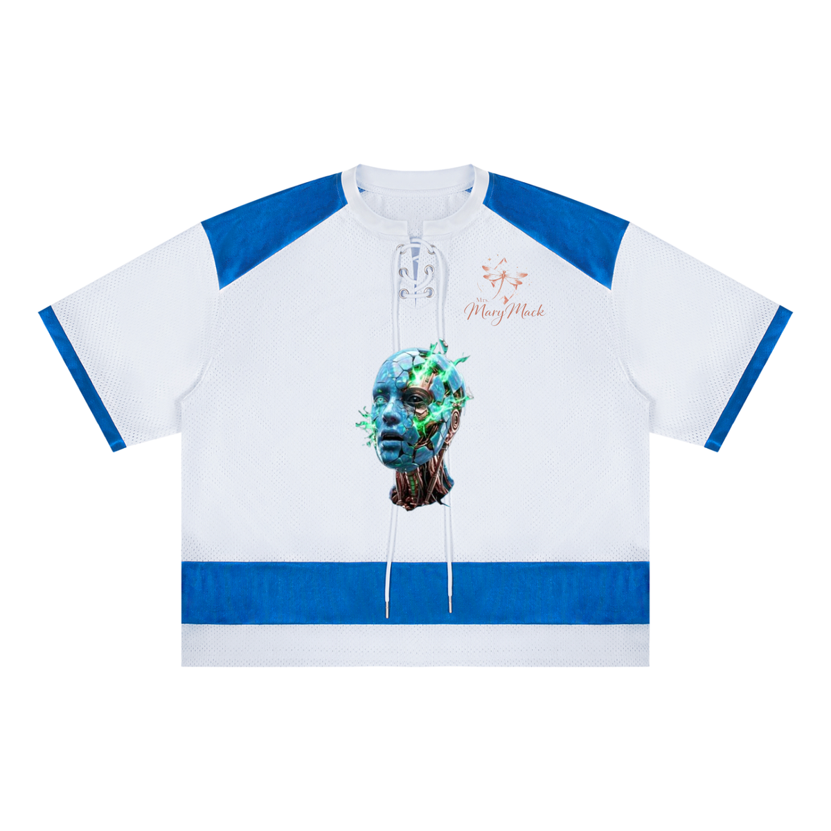 Unisex Raglan Sleeve Mesh Boxy T-Shirt|Mrs.MaryMack