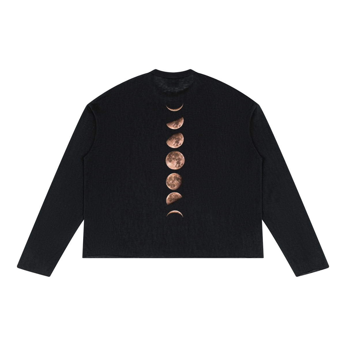 Unisex Raw Edge Long Sleeve T-Shirt|Mrs.MaryMack
