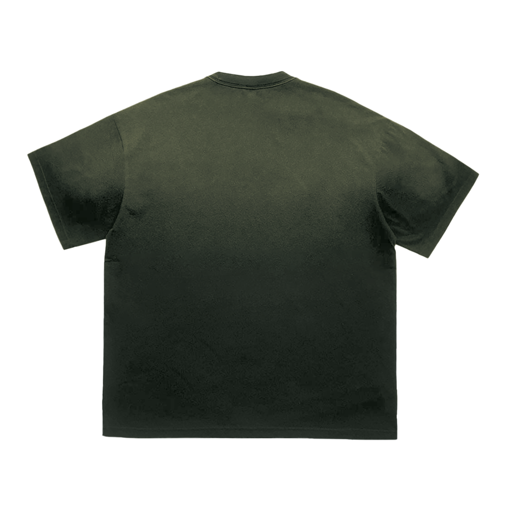 Silicon Babylon Tiger Stripe Gradient Washed T-Shirt